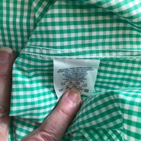 NWT Land's End No-Iron LS Shirt - Picture 8 of 9